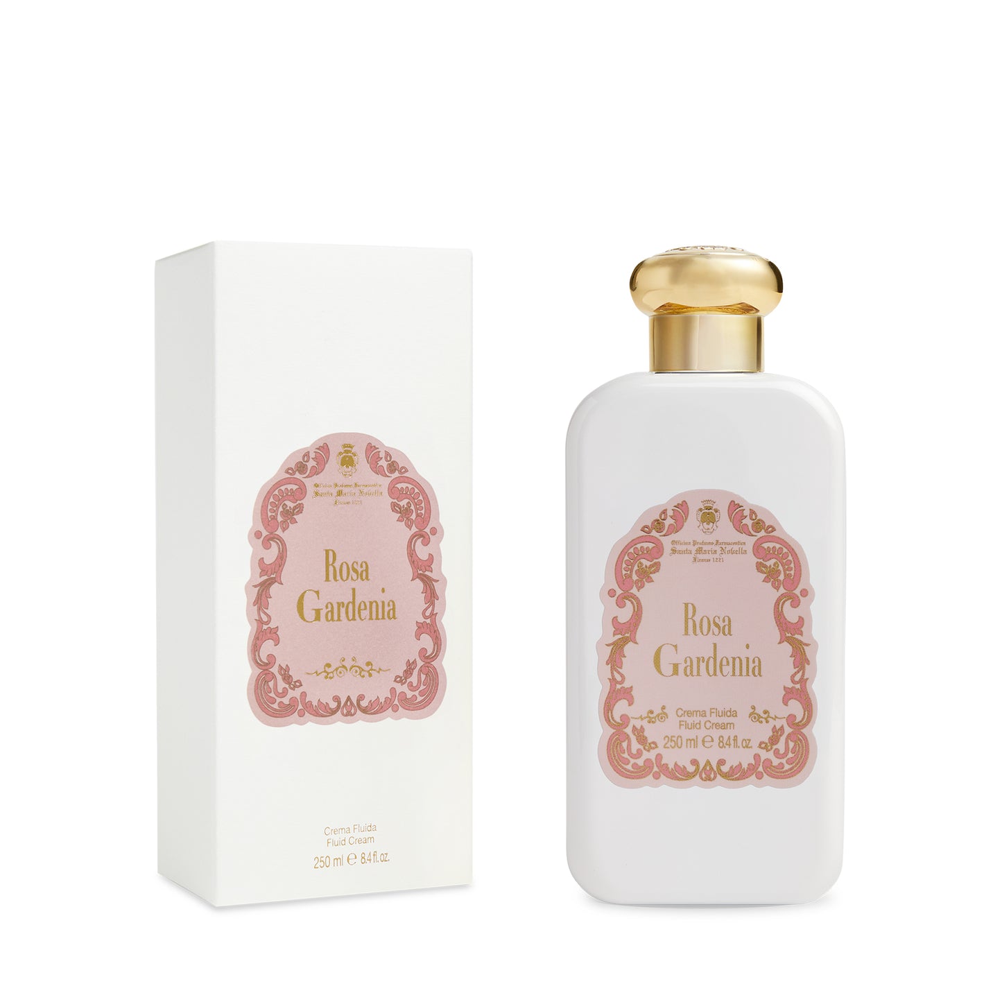 Fluid Cream Rosa Gardenia, 250ml PET