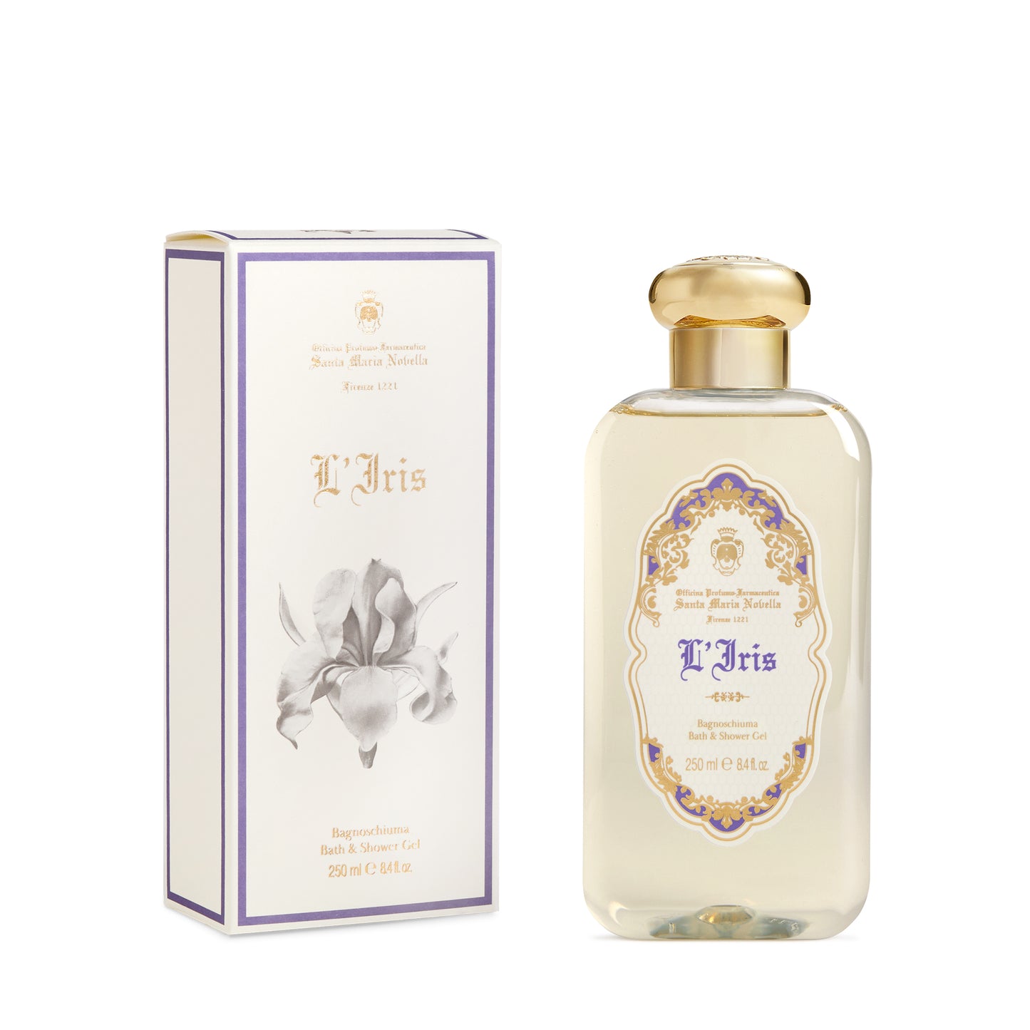 Bath & Shower Gel L'Iris 250ml PET