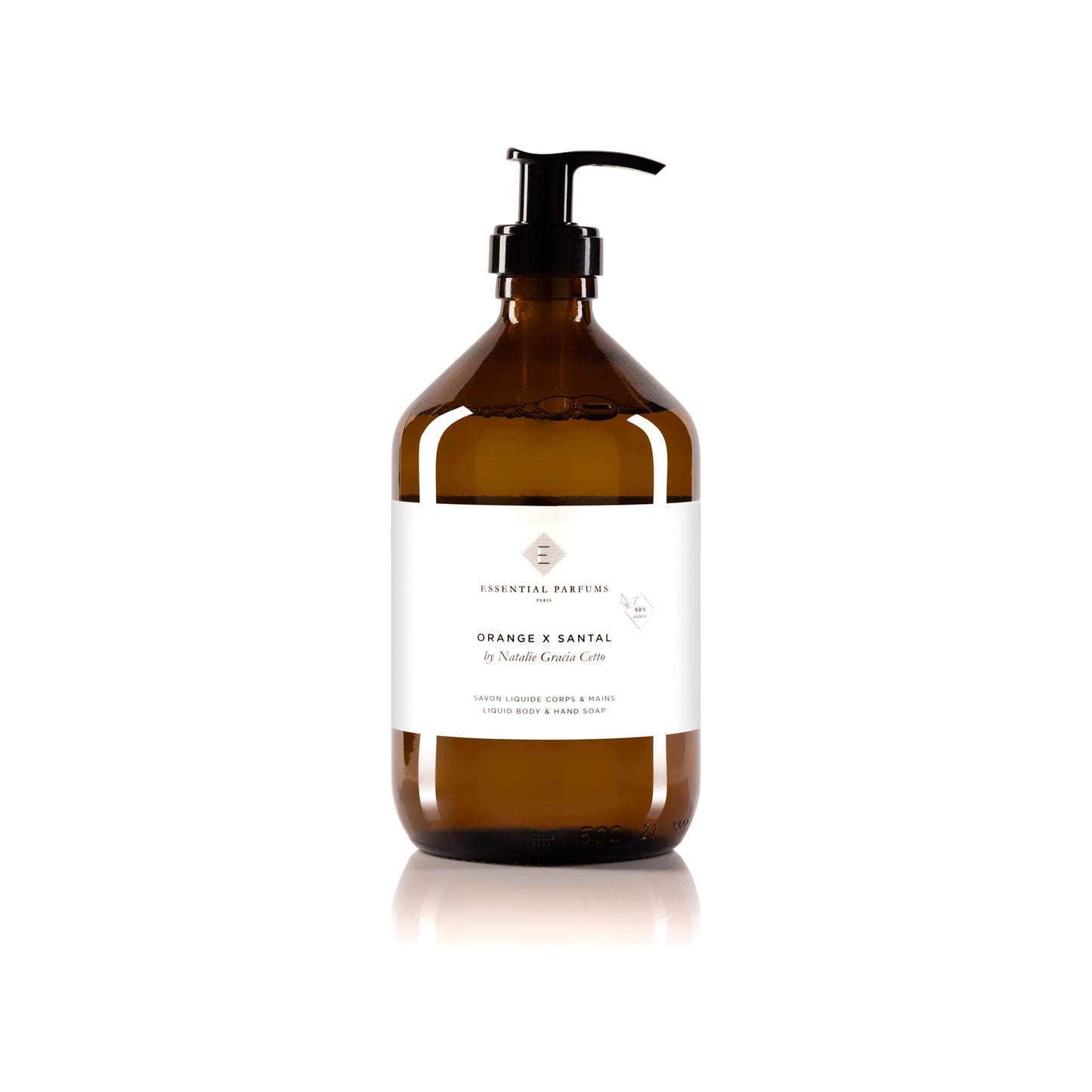 ORANGE X SANTAL by Natalie Gracia-Cetto Flüssigseife (nachfüllbar), 500ml