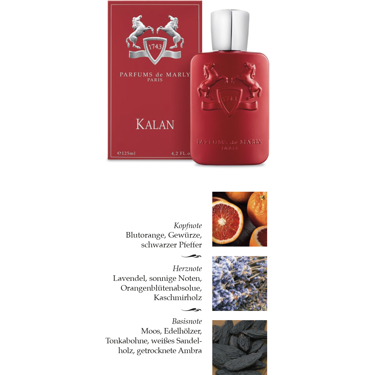 Kalan EdP, 125ml - PARFUMS LUBNER