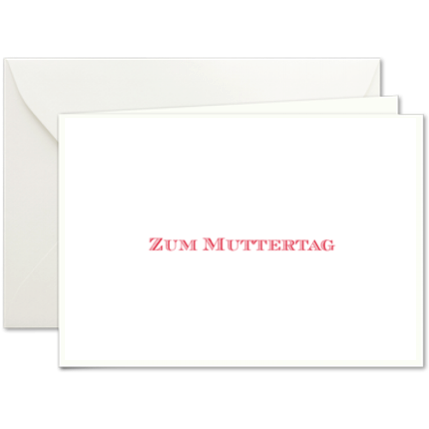 Grußkarte - PARFUMS LUBNER