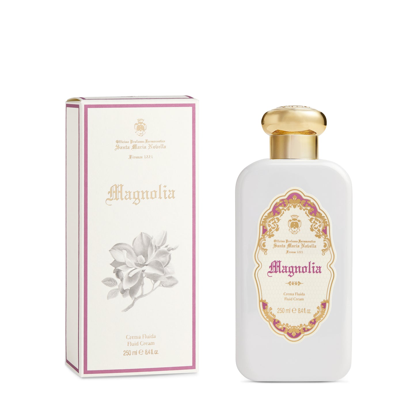 Fluid Cream Magnolia, 250ml PET