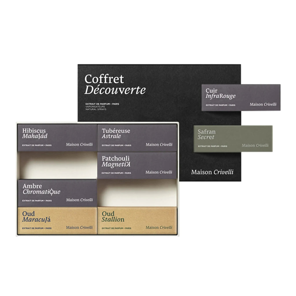 Maison Crivelli Discovery Set Extrait de Parfum, 12ml