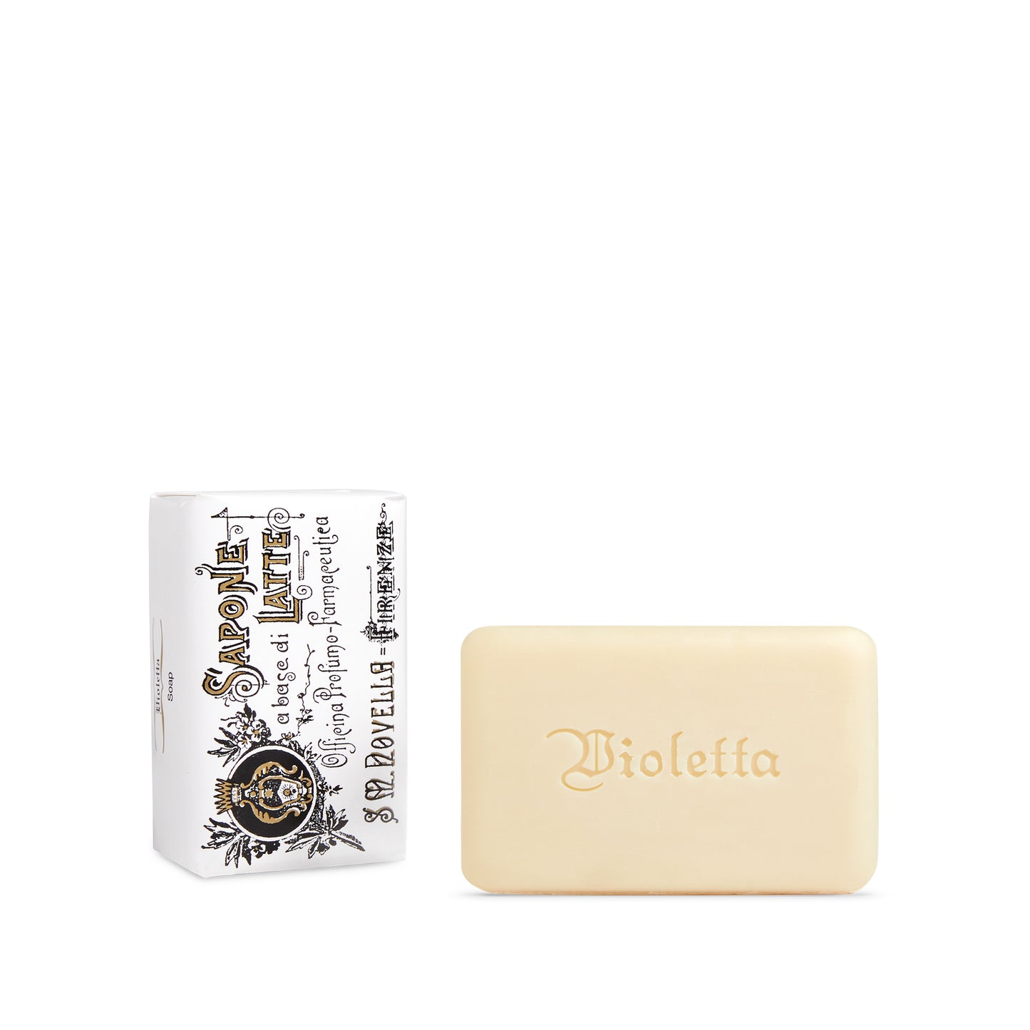 Milchige Seife Violetta, 100g
