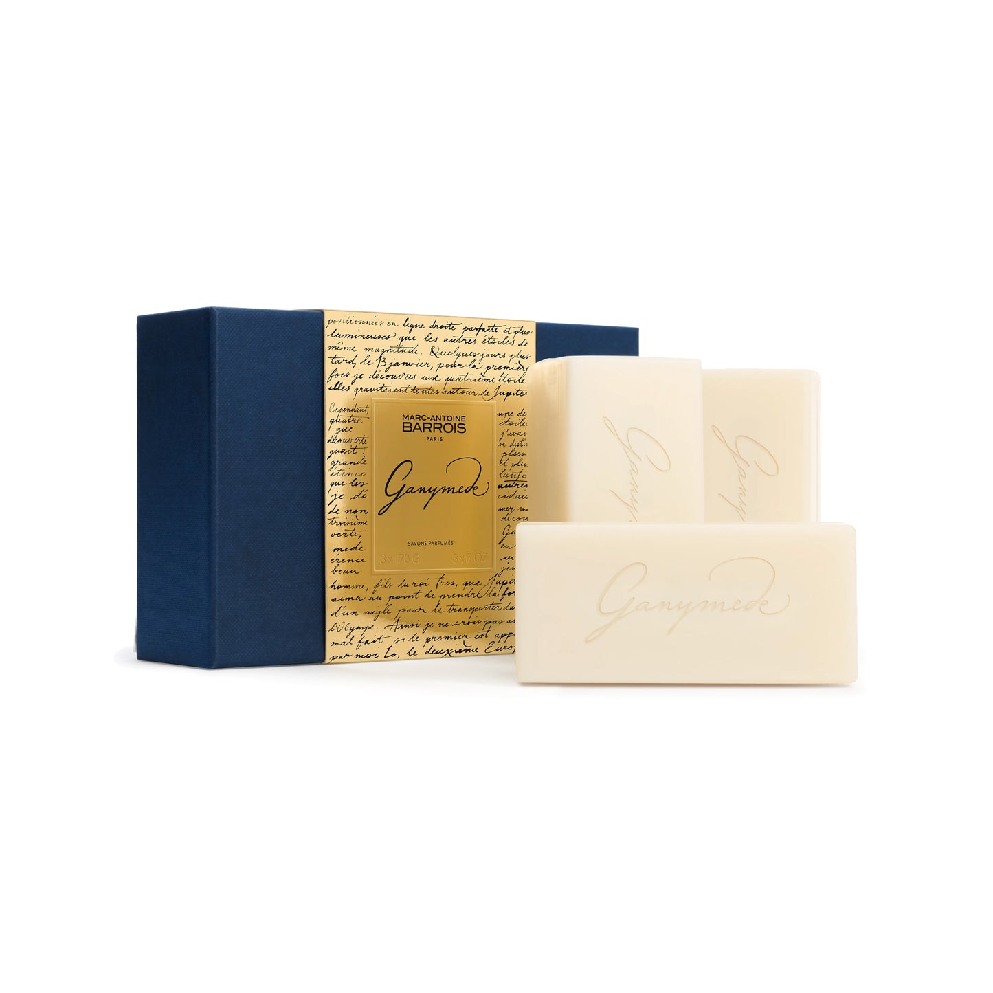 Ganymede scented soap 3x170g