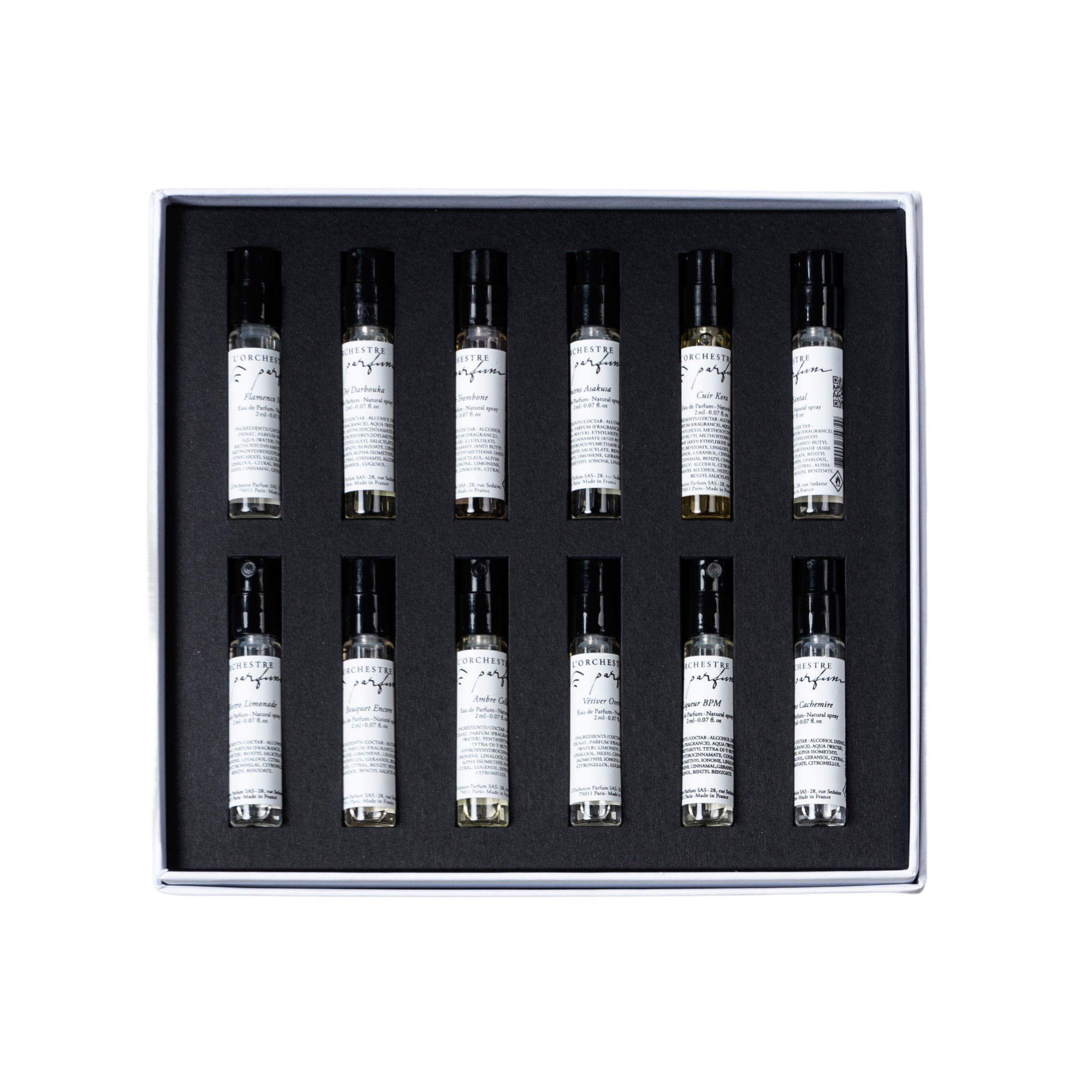 La répétition Générale 12 x 2ml Discovery Kit
