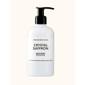 Crystal Saffron Hand and Body Lotion, 300ml