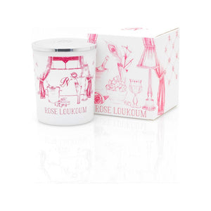 Rose Loukoum Candle XMAS24, 190g