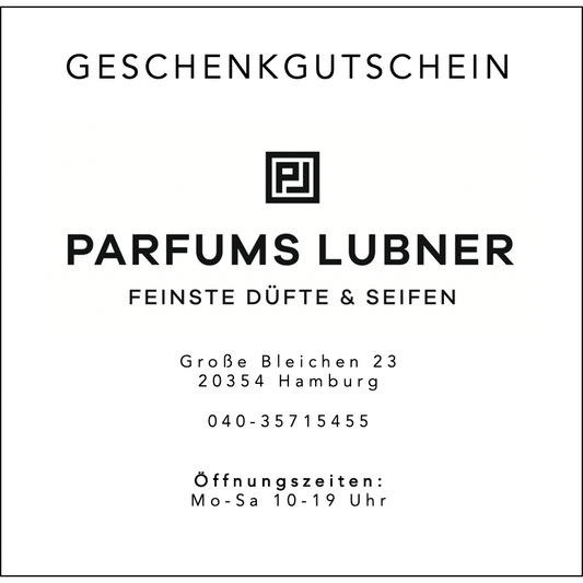 Geschenkgutschein Geschäft Hamburg - PARFUMS LUBNER