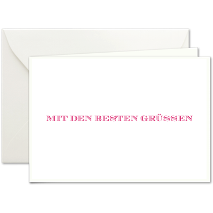 Grußkarte - PARFUMS LUBNER