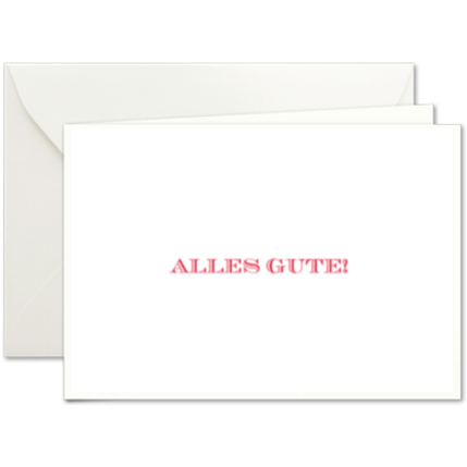 Grußkarte - PARFUMS LUBNER