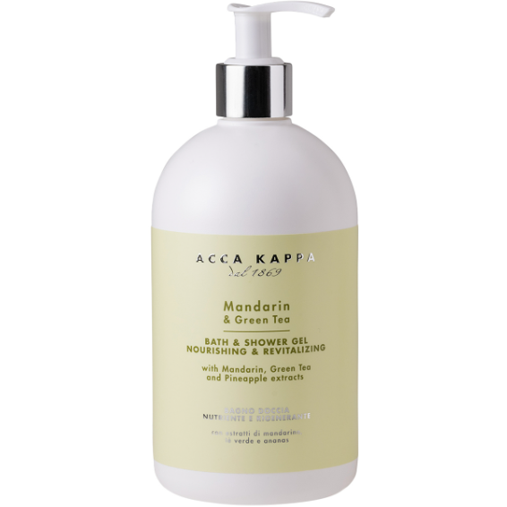 Mandarin & Green Tea Bade- und Duschgel, 500ml