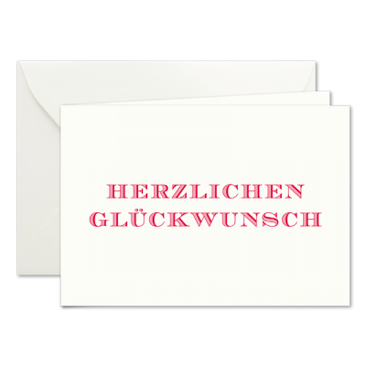 Grußkarte - PARFUMS LUBNER